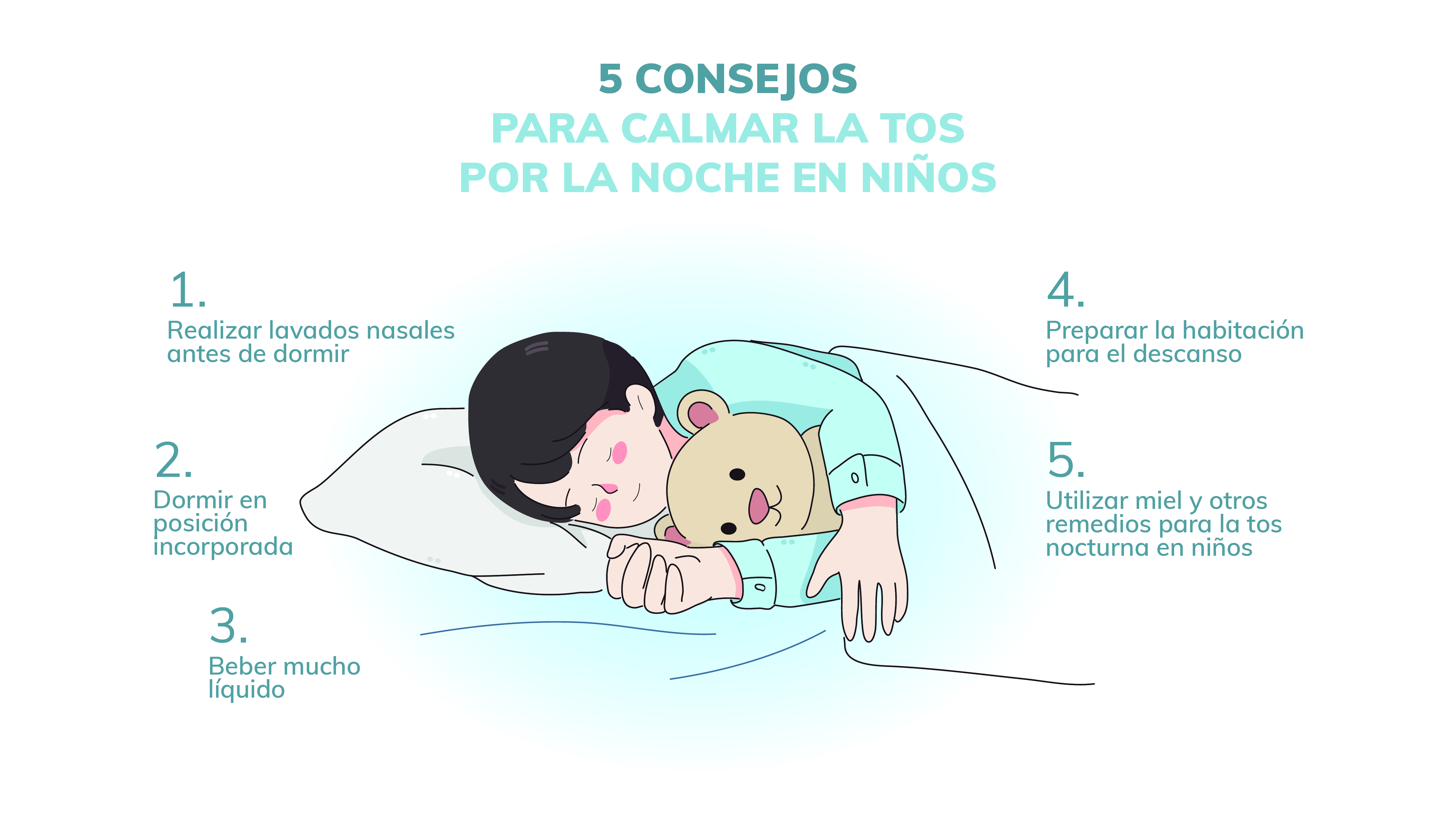 trucos para reducir los despertares tos y mocos bebes y niños
